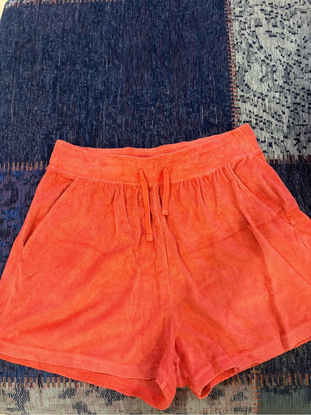 Old Navy Coral Drawstring Sweat Shorts